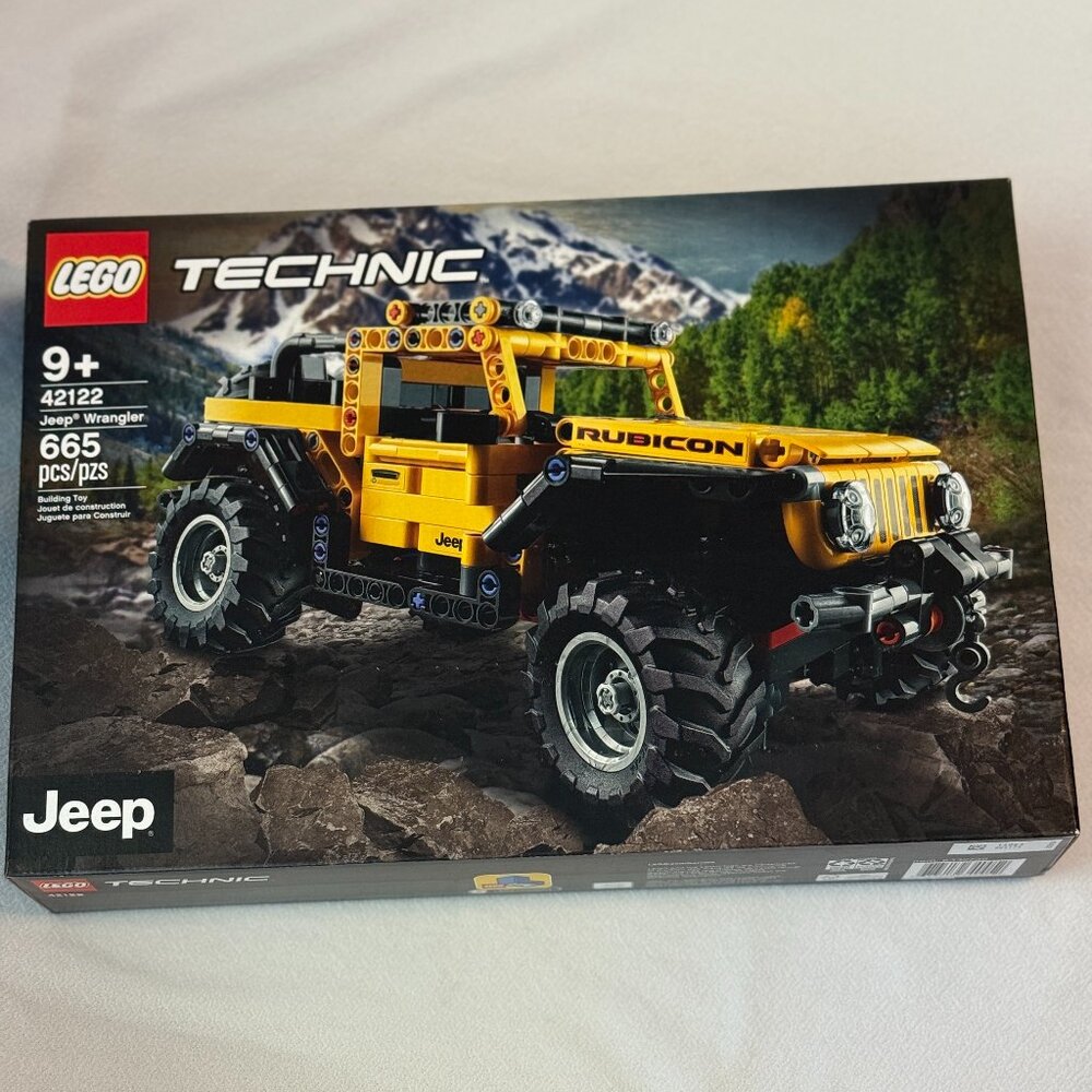 LEGO Technic Jeep Wrangler 4x4 – Model 42122 -Brand new, retired set